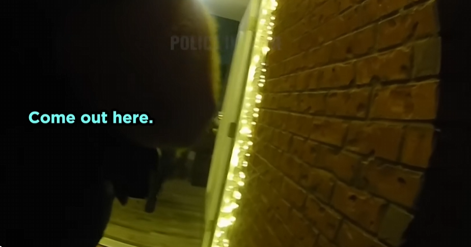 Moments After Body is Found in Trainee Cop House_part2