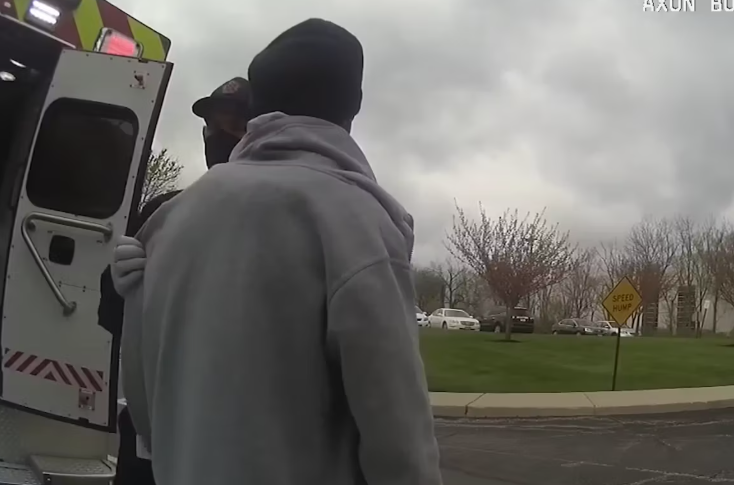 Bodycam Captures Police Shootout Armed Man at Hospital in Columbus, Ohio_part2