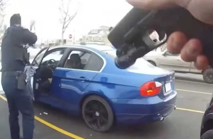 Bodycam Shows Uncooperative Driver Shot in Barrage of Gunfire After Officer Spots Weapon_part2